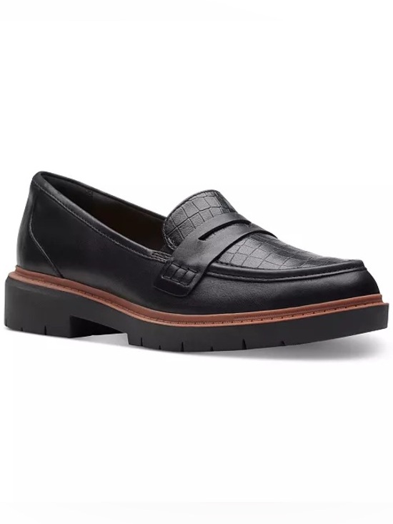 Clarks Shoes - NWT! Clarks Westlynn Ayla Penny Loafers, 10, Black